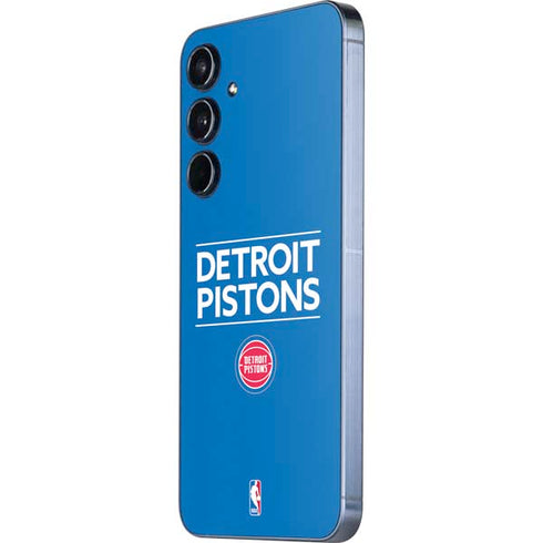 NBA Detroit Pistons Standard - Blue Galaxy A36 5G Skin