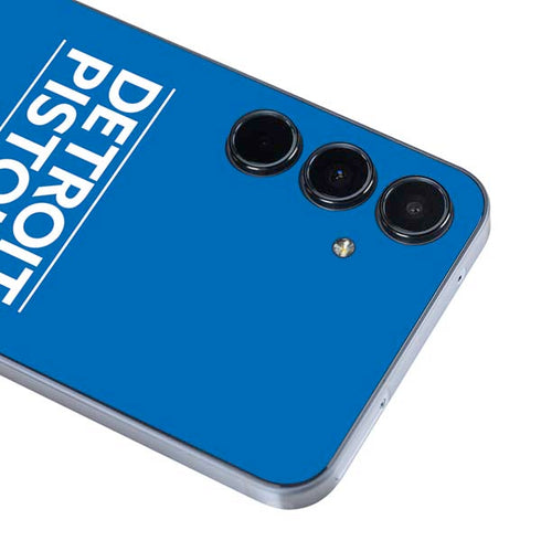 NBA Detroit Pistons Standard - Blue Galaxy A36 5G Skin