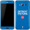 NBA Detroit Pistons Standard - Blue Galaxy J3 Skin