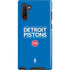 NBA Detroit Pistons Standard - Blue Galaxy Cases