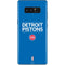 NBA Detroit Pistons Standard - Blue Galaxy Note 8 Skin