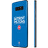 NBA Detroit Pistons Standard - Blue Galaxy Note 8 Skin