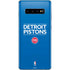 NBA Detroit Pistons Standard - Blue Galaxy S10 Plus Skin