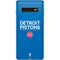 NBA Detroit Pistons Standard - Blue Galaxy S10 Skin