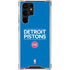 NBA Detroit Pistons Standard - Blue Galaxy S23 Ultra Clear Case