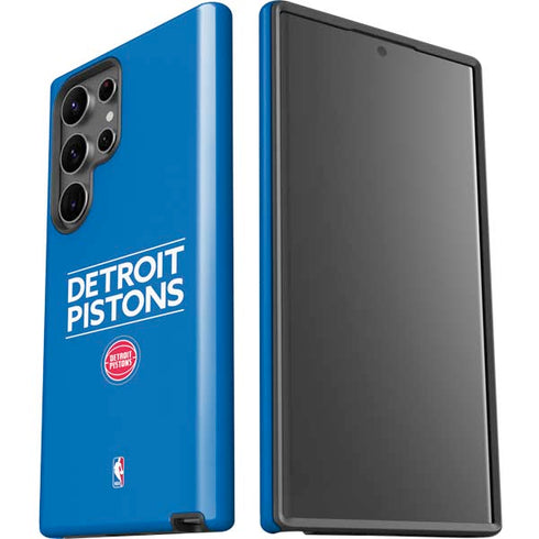 NBA Detroit Pistons Standard - Blue Galaxy S23 Ultra Pro Case
