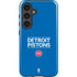 NBA Detroit Pistons Standard - Blue Galaxy S25 Impact Case