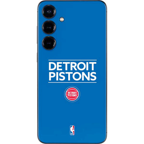 NBA Detroit Pistons Standard - Blue Galaxy S24 Plus Skin