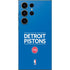 NBA Detroit Pistons Standard - Blue Galaxy S25 Ultra Skin