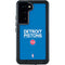 NBA Detroit Pistons Standard - Blue Galaxy S24 Waterproof Case