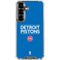 NBA Detroit Pistons Standard - Blue Galaxy S26 Clear Case