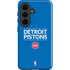 NBA Detroit Pistons Standard - Blue Galaxy S26 Impact Case