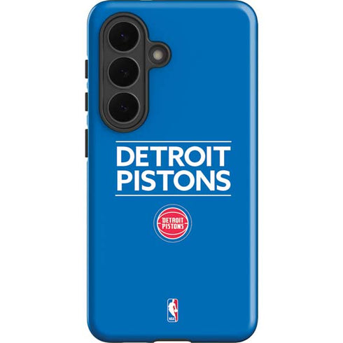 NBA Detroit Pistons Standard - Blue Galaxy S26 Plus Impact Case