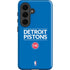 NBA Detroit Pistons Standard - Blue Galaxy S26 Plus Impact Case