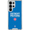 NBA Detroit Pistons Standard - Blue Galaxy S26 Ultra Clear Case