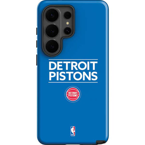 NBA Detroit Pistons Standard - Blue Galaxy S26 Ultra Impact Case