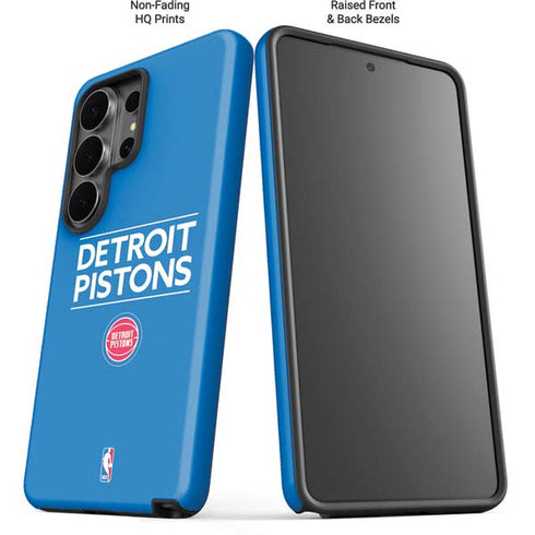 NBA Detroit Pistons Standard - Blue Galaxy S26 Ultra Impact Case