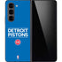 NBA Detroit Pistons Standard - Blue Galaxy Z Fold5 5G Skin