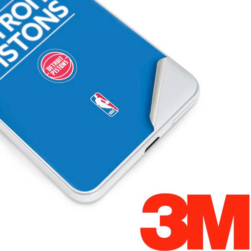 NBA Detroit Pistons Standard - Blue Google Pixel 3 Skin