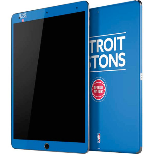 NBA Detroit Pistons Standard - Blue iPad Skins