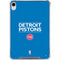NBA Detroit Pistons Standard - Blue iPad 11th Gen (2025) Clear Case