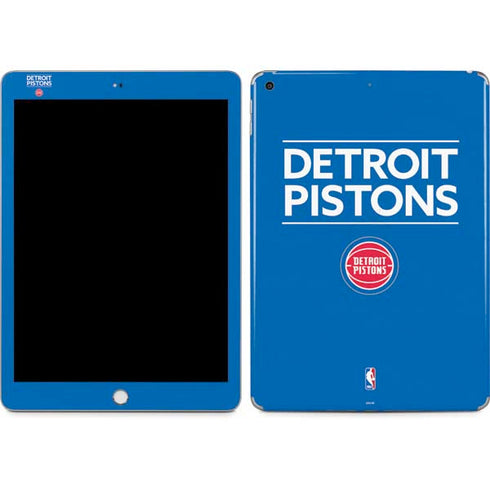 NBA Detroit Pistons Standard - Blue Apple iPad Skin