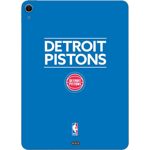 NBA Detroit Pistons Standard - Blue Apple iPad Air Skin