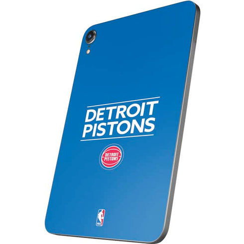 NBA Detroit Pistons Standard - Blue Apple iPad Mini Skin