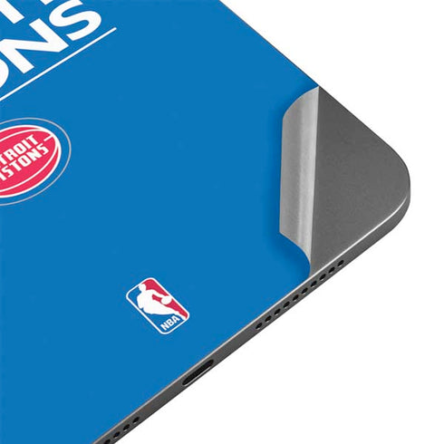 NBA Detroit Pistons Standard - Blue Apple iPad Mini Skin