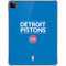 NBA Detroit Pistons Standard - Blue iPad Pro 11in (2024) Clear Case