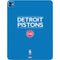 NBA Detroit Pistons Standard - Blue iPad Pro 13in M4 (2024) Skin