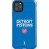 NBA Detroit Pistons Standard - Blue iPhone Cases