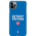 NBA Detroit Pistons Standard - Blue iPhone Cases