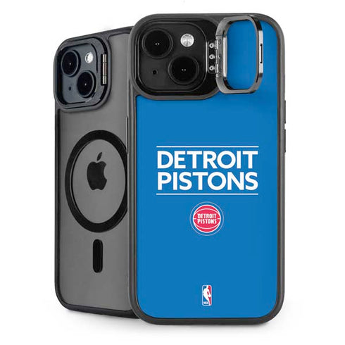 NBA Detroit Pistons Standard - Blue iPhone 13 Kickstand Case