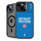 NBA Detroit Pistons Standard - Blue iPhone 14 Kickstand Case