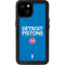 NBA Detroit Pistons Standard - Blue iPhone 15 Plus Waterproof Case