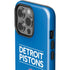 NBA Detroit Pistons Standard - Blue iPhone 15 Pro Impact Case