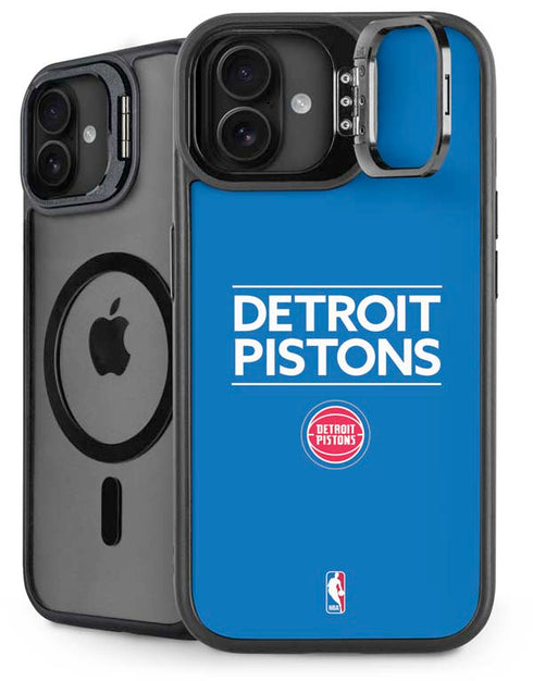 NBA Detroit Pistons Standard - Blue iPhone 16 Plus Kickstand Case