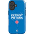 NBA Detroit Pistons Standard - Blue iPhone 16 Plus Magsafe Impact Case