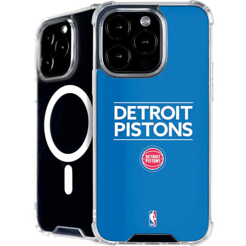 NBA Detroit Pistons Standard - Blue iPhone 16 Pro MagSafe Case