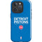 NBA Detroit Pistons Standard - Blue iPhone 16 Pro Magsafe Impact Case