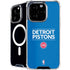 NBA Detroit Pistons Standard - Blue iPhone 16 Pro Max MagSafe Case