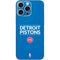 NBA Detroit Pistons Standard - Blue iPhone 16 Pro Max Skin