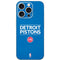 NBA Detroit Pistons Standard - Blue iPhone 16 Pro Skin