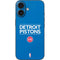 NBA Detroit Pistons Standard - Blue iPhone 16 Skin