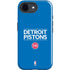 NBA Detroit Pistons Standard - Blue iPhone 16e Impact Case