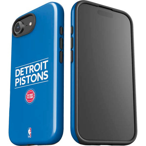 NBA Detroit Pistons Standard - Blue iPhone 16e Impact Case