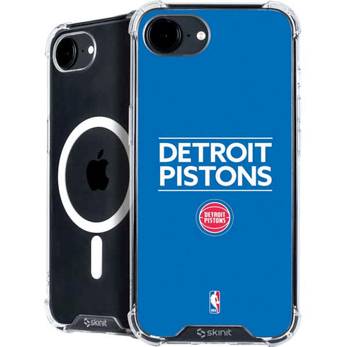 NBA Detroit Pistons Standard - Blue iPhone 16e MagSafe Case