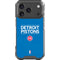 NBA Detroit Pistons Standard - Blue iPhone 18 Pro Clear Case