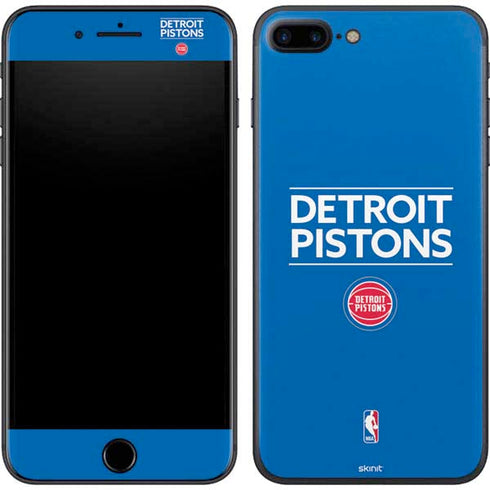 NBA Detroit Pistons Standard - Blue iPhone 7 Plus Skin
